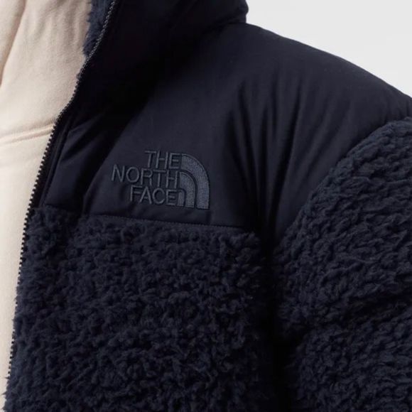 NEW The North Face Sherpa Nuptse Aviator Navy Jacket Womens XS Mens XXS Unisex - Picture 8 of 11